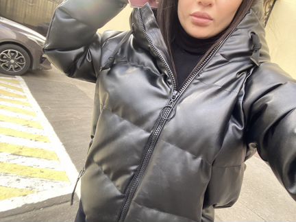 Куртка из экокожи