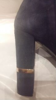 Сапоги замшевые fabiani Италия 38р