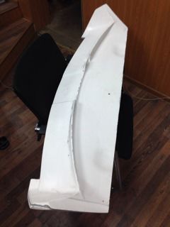 Cпойлер для Mitsubishi Outlander 2007 - 2019