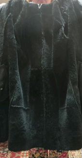 Дубленка из снежной королевы р.50-52