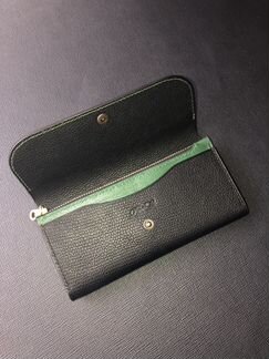 Кошелек женский из кожи крокодила и козы