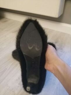 Туфли лодочки черные