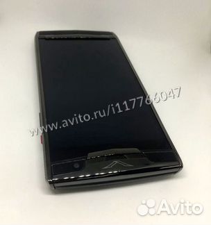Vertu Signature Touch Black De Paris Аллигатор