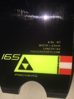 Новые слаломки Fischer RC4 WC SL WCP 165см 2017г