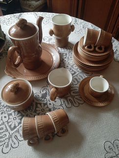 Сервиз кофейный керамический новый
