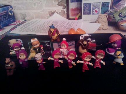 Фигурки из киндеров