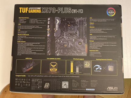 Материнская плата Asus TUF gaming x570-plus