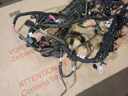 BMW X6M E86 X5m проводка моторная жгут мотора