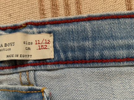 Джинсы на мальчика zara рост 152 см