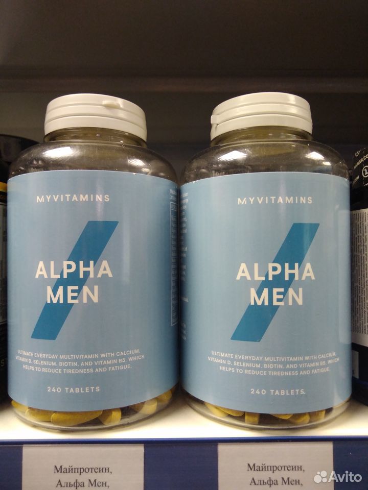 Витамины Myprotein, Alpha men, 240таб 89044961000 купить 2