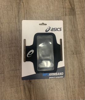 Asics чёрный чехол для телефона на руку для бега