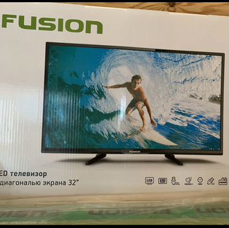 Телевизор новый, Fusion, диагональ 32