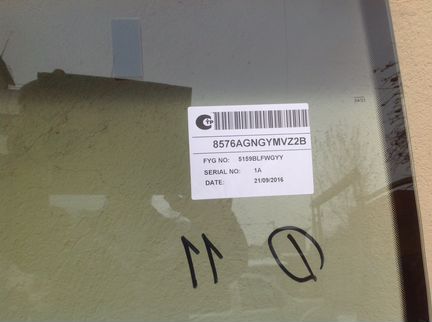 VW touareg/porsche -cayenne 2002-2010 -лобовое